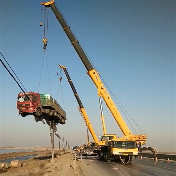 曾都吊车怎么吊货车